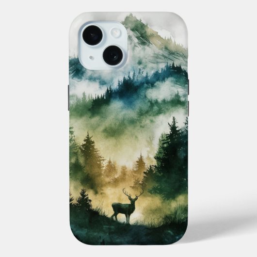 森の鹿 Case-Mate iPhoneケース (裏面)
