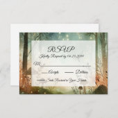 森の黄昏のささやき 出欠カード (正面/裏面)