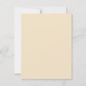 森の黄昏のささやき 招待状 (裏面)