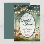 森の黄昏のささやき 招待状 (正面/裏面)