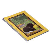 森の黒いクマ – 北のカスケード、ウォシュント ノートブック (右側)