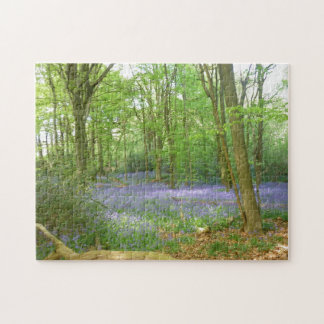 森のBluebells ジグソーパズル