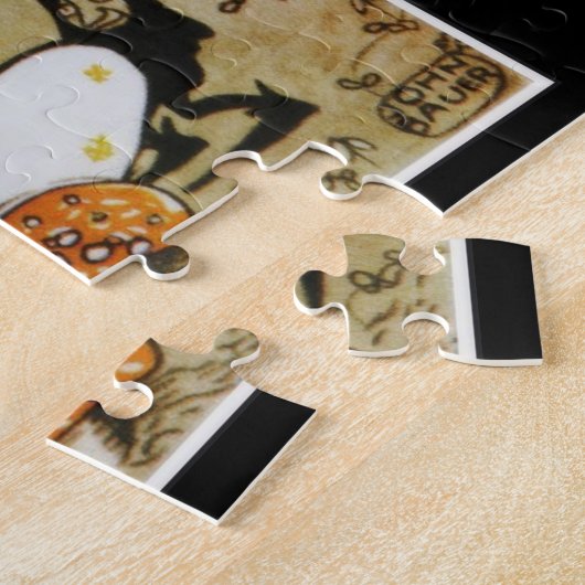 森のDaga ジグソーパズル (側面)