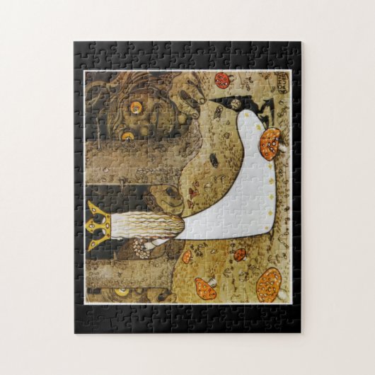 森のDaga ジグソーパズル (縦)