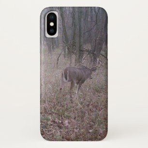 森のiphoneの場合の木びき台 iPhone x ケース