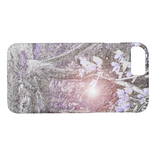 森のiPhone 8/8sの電話カバーの精神 Case-Mate iPhoneケース (裏面(横))