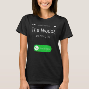 森は私をU2013の屋外リラックスCaと呼んでいる Tシャツ