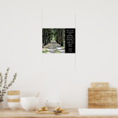 森は素敵だ – ロバート・フロスト – ポスタープリント ポスター (キッチン)