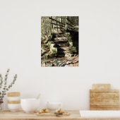 森への階段 ポスター (キッチン)