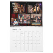 森への2015のカレンダーのエコー カレンダー (2月 2027)