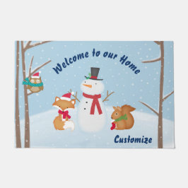 森へようこそ ドアマット