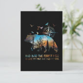 森へ行く 私の心はもうない 招待状 (スタンド正面)