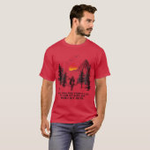 森へ行けば心を失い Tシャツ (正面フル)