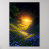 森を抜ける道 ポスター (正面)