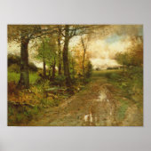 森を抜ける道 ポスター (正面)