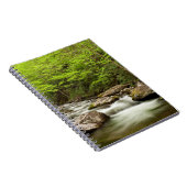 森を真っ直ぐに流れるフォーク ノートブック (右側)