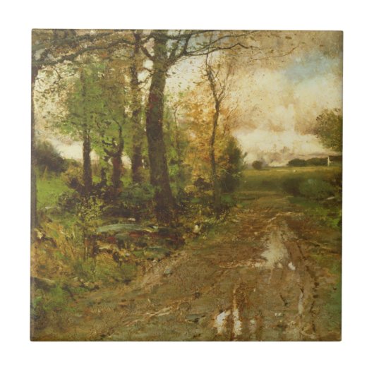 森を通した道 タイル (正面)