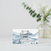 森アドベンチャーウォーターカラーベビー エンクロージャーカード (スタンド正面)