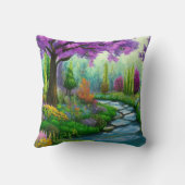 森インスパイアの風景 クッション (裏面)