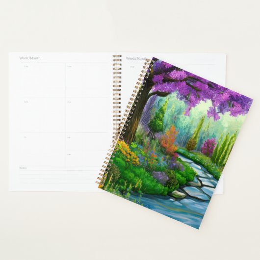 森インスパイアの風景 プランナー手帳 (ディスプレー)
