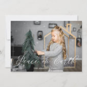 森エレガントの緑の平和 |ホリデーカード シーズンカード (正面)