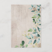 森エレガント林ベビー図書 エンクロージャーカード (裏面)