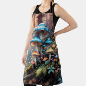 森カラフルのキノコ芸術 エプロン (インサイチュ)