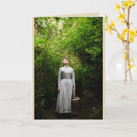 森カードの日光 カード (黄色い花)