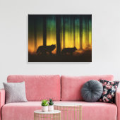 森スピリッツ キャンバスプリント (インサイチュ (リビング))