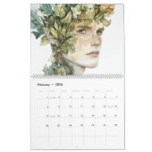 森スピリッツ：ファンタジーアートカレンダー カレンダー (2月 2026)