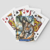 森ニンフのモノグラムキッズオールドメイドゲーム トランプ (裏面)