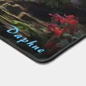 森パーソナライズされたの机のマットの古代遺跡 デスクマット (コーナー)