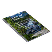 森パーソナライズされた付き感謝ジャーナル ノートブック (右側)