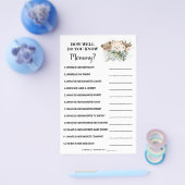 森ママシャワーゲームカードを知ってるか チラシ (シングル)