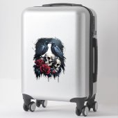 森メメントレイヴンの暗いフローラの構成 シール (スーツケース)