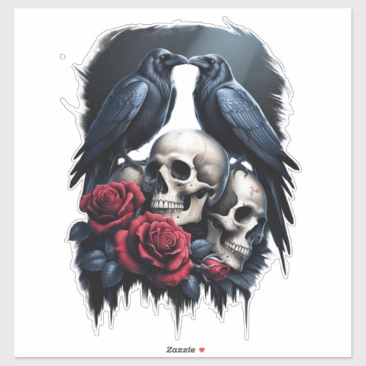 森メメントレイヴンの暗いフローラの構成 シール (シート)