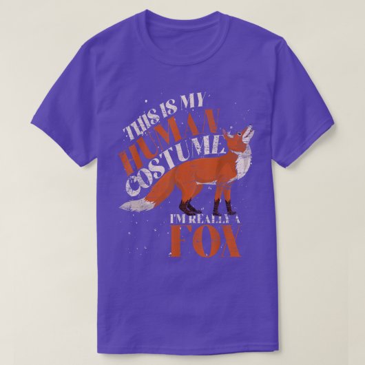 森動物愛好家これは私の人間の衣装おもしろい Tシャツ (デザイン正面)