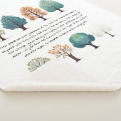 森包まれたの静かな知恵の中で シェルパブランケット (3/4)