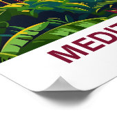 森地中海のイラストレーション旅行 ポスター (角)