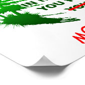 森失ったのポスターにおもしろい入る ポスター (角)