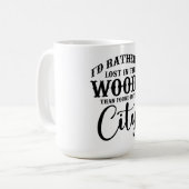 森失ったの中 コーヒーマグカップ (正面左)