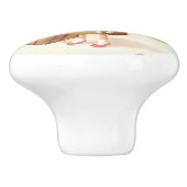 森失ったの小さな女の子 セラミックノブ (側面)