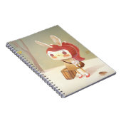 森失ったの小さな女の子 ノートブック (右側)