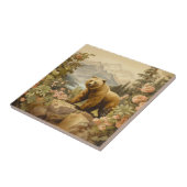 森威厳のあるの白熊 タイル (側面)