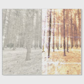 森幽霊のよく出る包み紙 ラッピングペーパー (フラット)