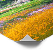 森日本のの端にある神殿 ポスター (角)