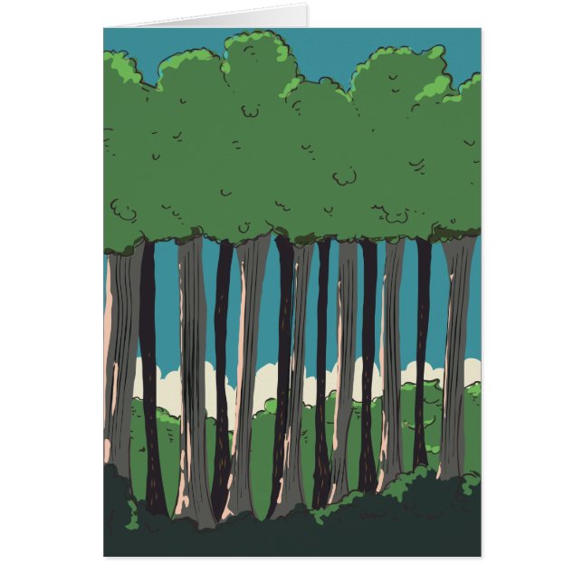 森日本の林 (正面)