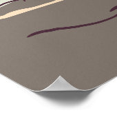 森日本の林 ポスター (角)