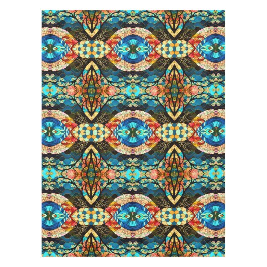 森日本の美術パターン テーブルクロス (正面)