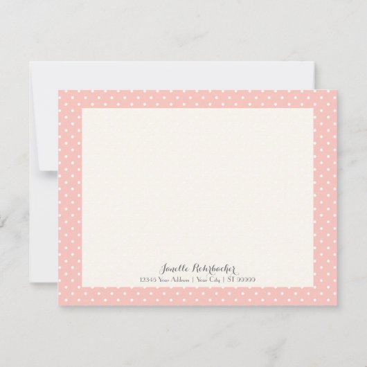 森林おとぎ話のベビーシャワーはノート感謝していしています サンキューカード (裏面)